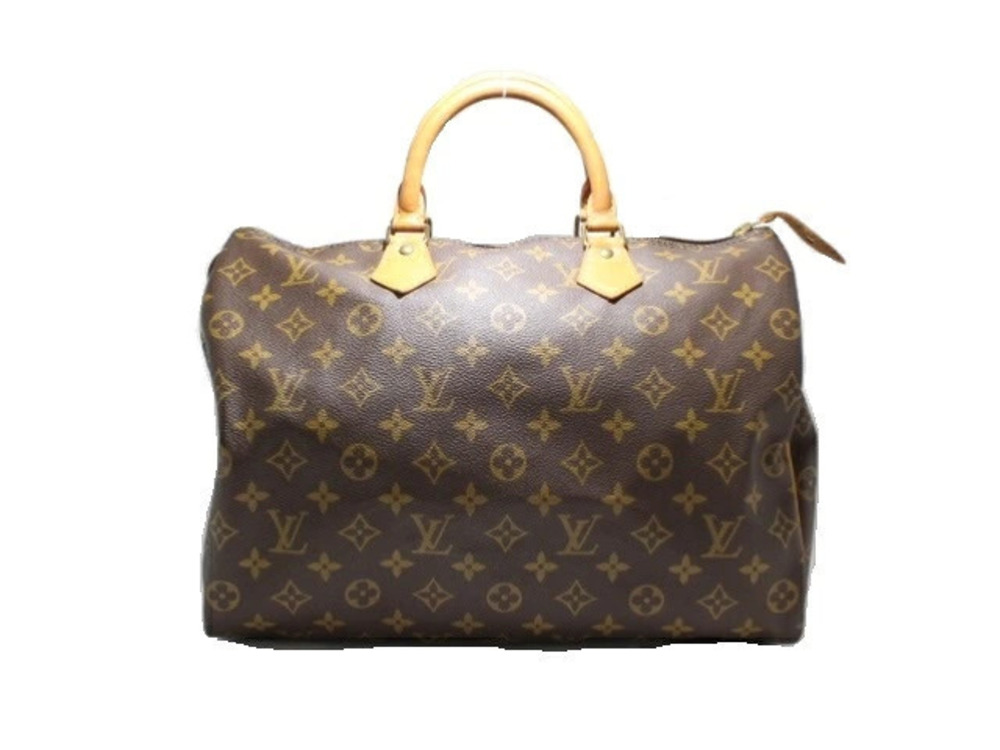 Louis Vuitton Speedy Monogram Leather Brown
